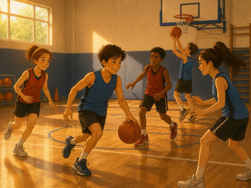 Escuela deportiva de baloncesto