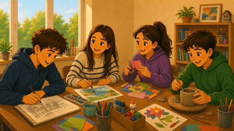 Actividad Dibujo y Manualidades