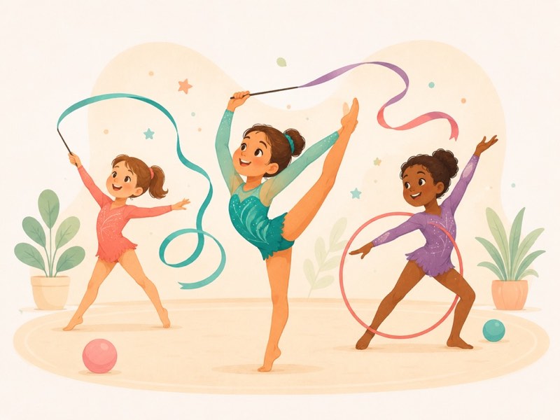 Escuela deportiva de GIMNASIA RÍTMICA