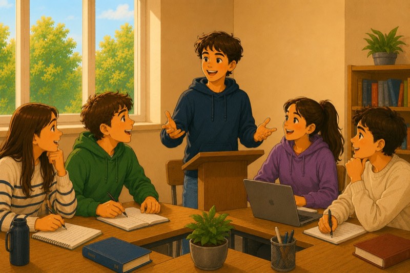 CLUB DE DEBATE Y ORATORIA