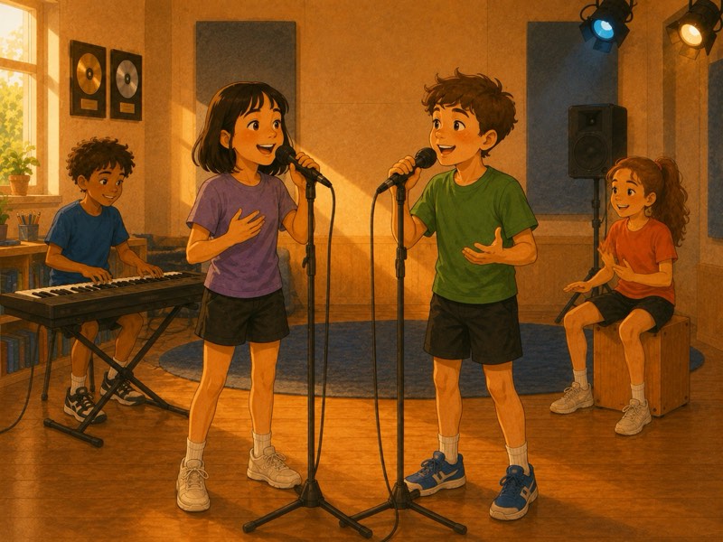 Actividad Singing Twins