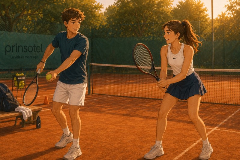 Escuela deportiva de tenis