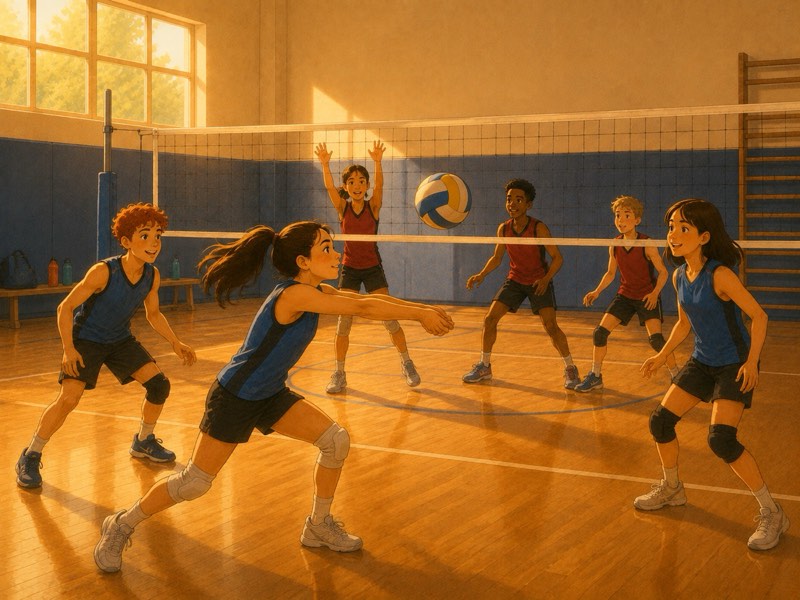 Escuela deportiva de voleibol